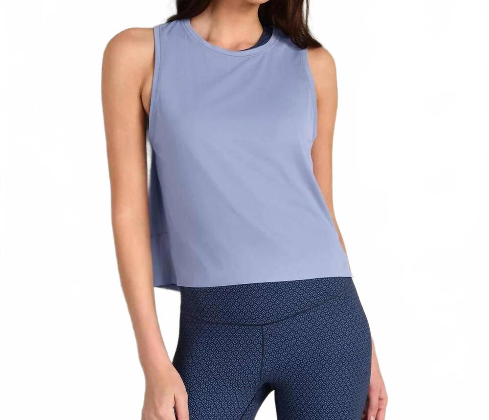 NEW RHONE serene tank in hydrangea blue